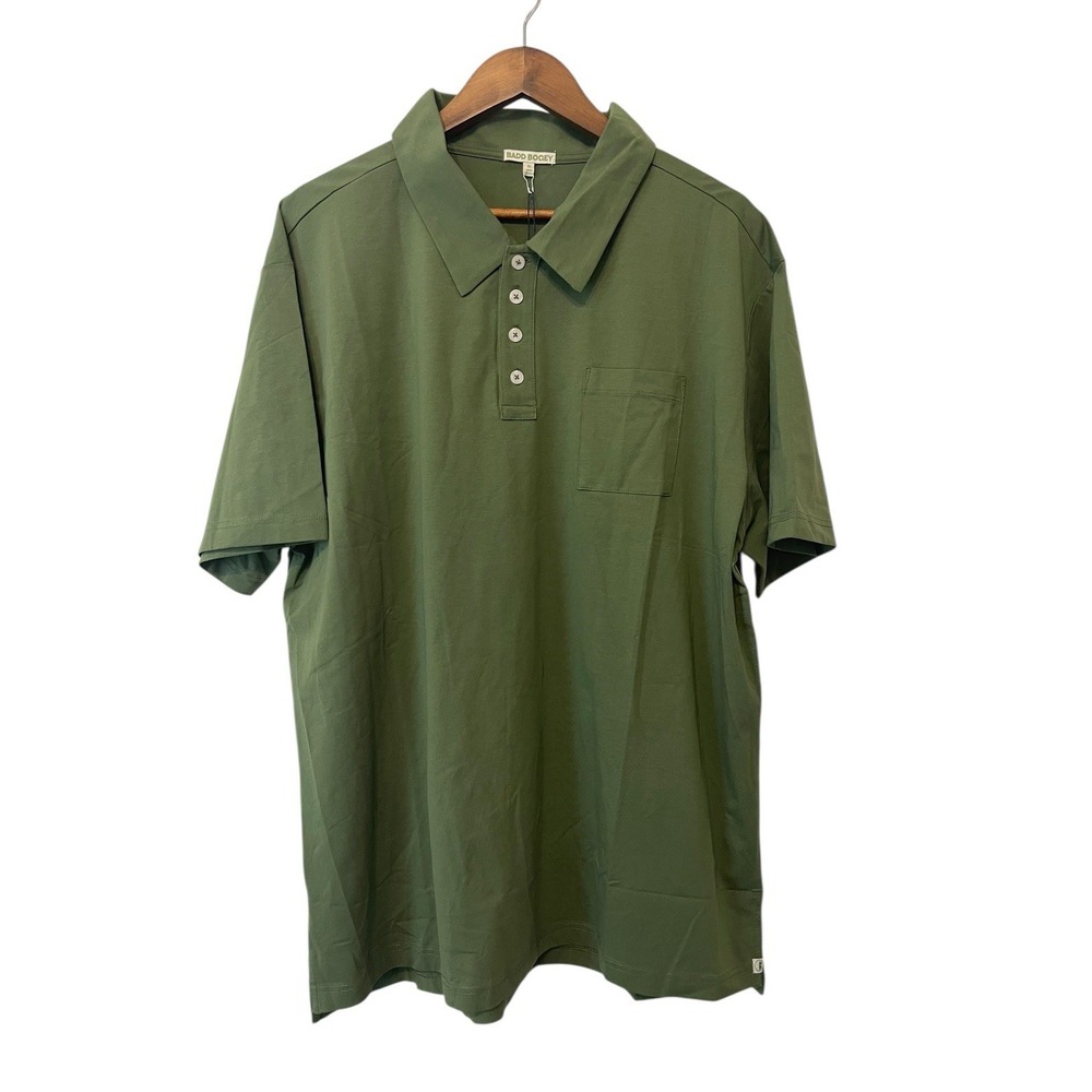 Men's Badd Bogey Golf Polo Size XL‎ Vineyard Green Preppy Country Club